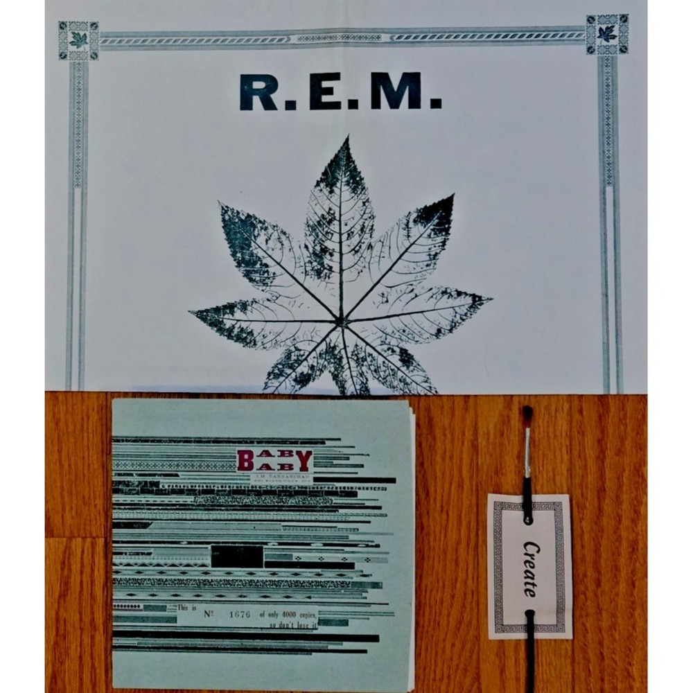 R.E.M. Fan Club Holiday Set 1991 • #1676/4000 • Rare Collector Pack • Complete